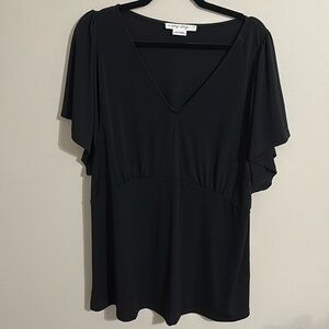 1x black formal blouse